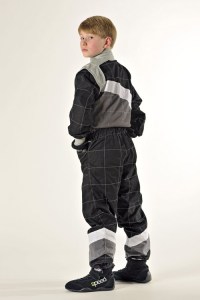 SUIT CHILDREN BLACK-GREY-WHITE   65